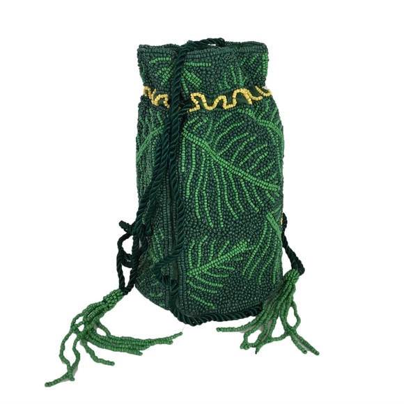 Paradise beaded drawstring bag - Picture 13 of 14